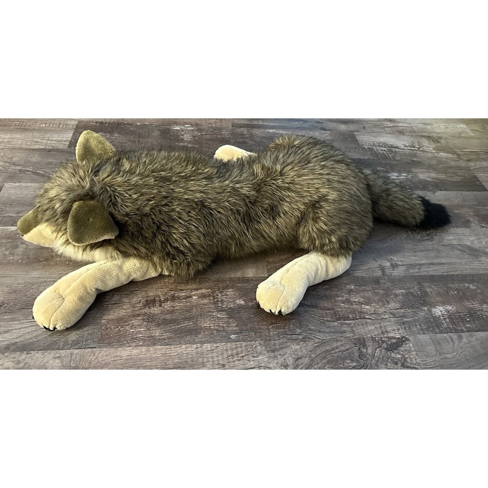 Wolf Coyote Dog Plush Wild republic Xlarge Realistic